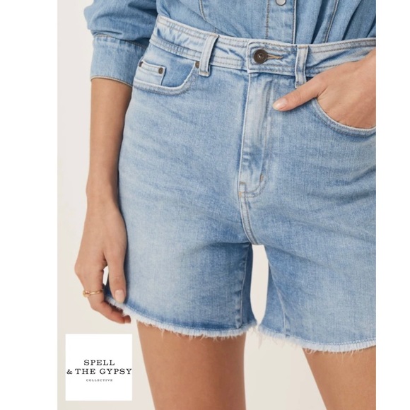 NWT Spell Outland Classic Denim Shorts - Picture 1 of 16